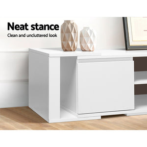 Artiss TV Entertainment Cabinet - White