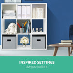 Artiss 9 Cube Display Storage Shelf White