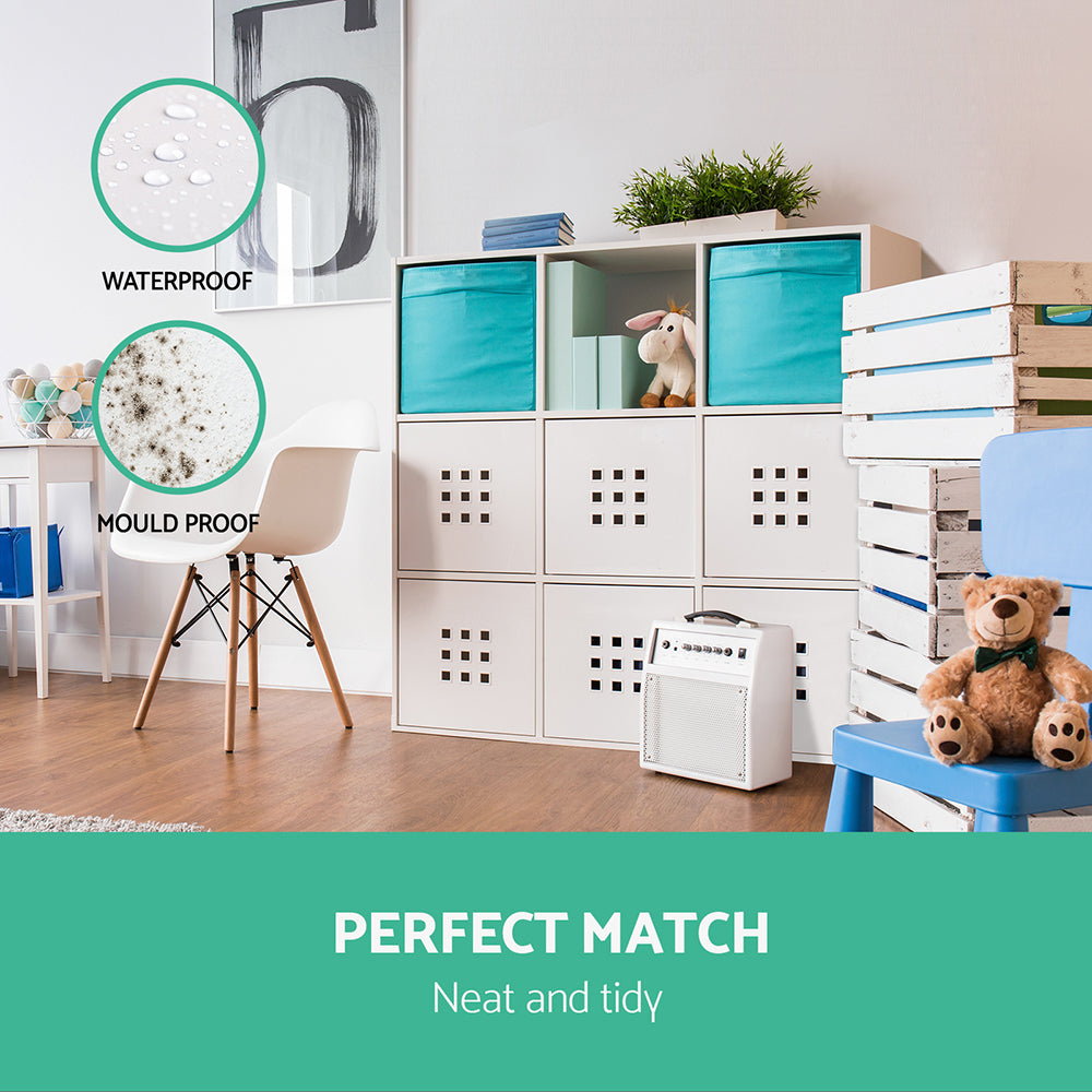 Artiss 9 Cube Display Storage Shelf White