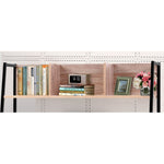 Artiss Office Computer Desk Study Table Workstation Bookshelf Storage Oak