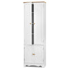 Artiss 6 Tier Wooden Kitchen Pantry Cabinet - White