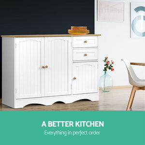 Artiss Buffest Sideboard Hallway Entrance Table - White