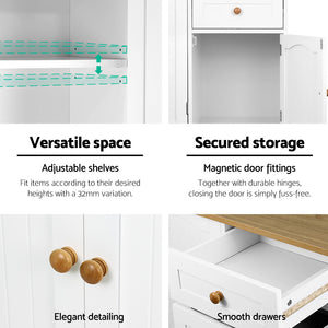 Artiss Buffest Sideboard Hallway Entrance Table - White