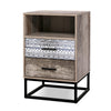 Artiss Bedside Tables Drawers Side Table Wood Nightstand Storage Cabinet Unit