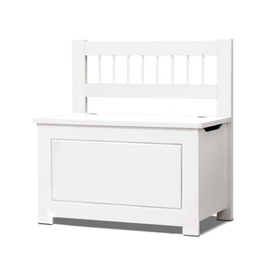 Artiss Kids Toy Box Storage Cabinet - White