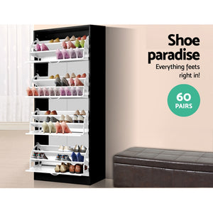 Artiss Wooden Shoe Cabinet