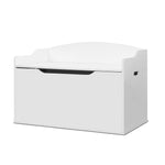 Artiss Kids Toy Box Storage Cabinet Chest Blanket Children Clothes Organiser White