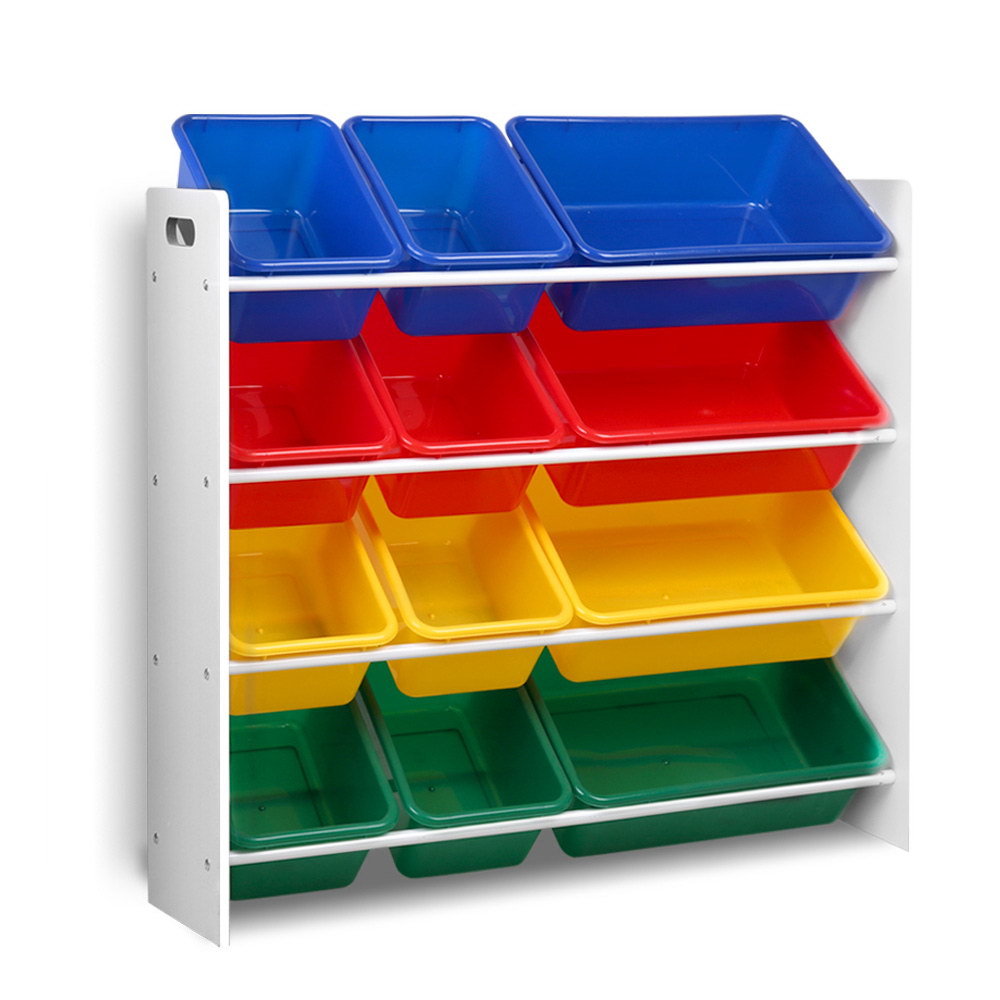 Artiss 12 Bin Toy Organiser Storage Rack