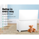 Kid's Toy Cabinet Chest White