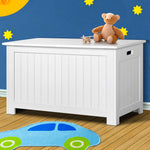 Kid's Toy Cabinet Chest White
