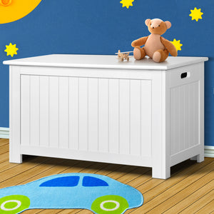 Kid's Toy Cabinet Chest White