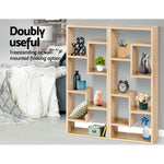 Artiss Floating Wall Shelf DIY Mount Storage Display Rack Bookcase Oak