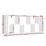 Artiss Floating Wall Shelf DIY Mount Storage Display Rack Bookcase White