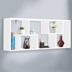 Artiss Floating Wall Shelf DIY Mount Storage Display Rack Bookcase White