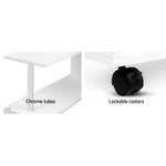 Artiss Office Computer Desk Corner Study Table Workstation Bookcase Swivel