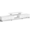 Artiss TV Cabinet Entertainment Unit Stand Wooden 160CM To 220CM Storage White