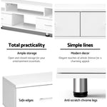Artiss TV Cabinet Entertainment Unit Stand Wooden 160CM To 220CM Storage White