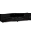Artiss TV Cabinet Entertainment Unit Stand High Gloss Furniture 205cm Black