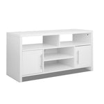 Artiss Entertainment Unit with Cabinets - White