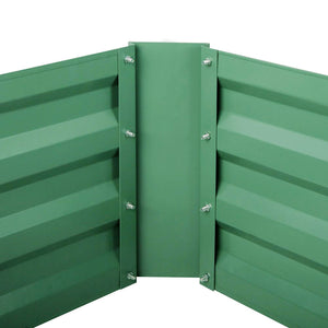 Green Fingers Set of 2 120 x 90cm Raised Garden Bed - Green