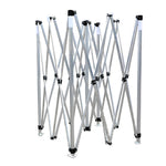 Instahut Aluminium Pop Up Gazebo Outdoor Folding Marquee Tent 3x3m Black