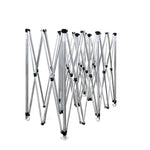 Instahut Aluminium Pop Up Gazebo Outdoor Folding Marquee Tent 3x6m Black