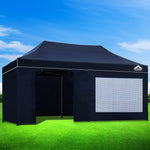 Instahut 3 x 6m Aluminium Pop Up Gazebo - Navy