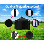 Instahut 3x3m Outdoor Gazebo - Black