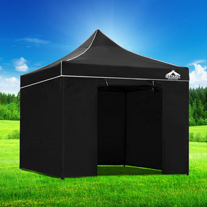 Instahut 3x3m Outdoor Gazebo - Black