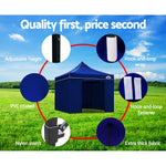 Instahut 3x3m Outdoor Gazebo - Blue
