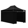 Instahut 3x4.5m Outdoor Gazebo - Black