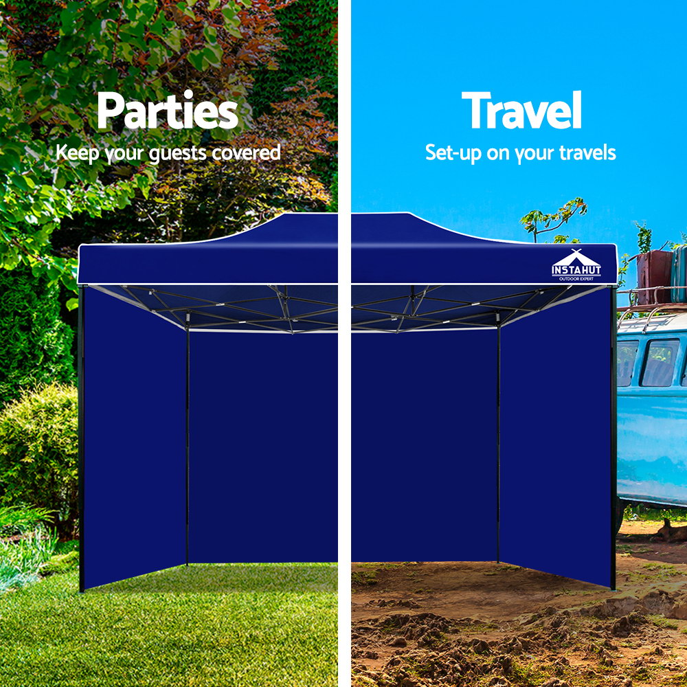 Instahut 3x4.5m Outdoor Gazebo - Blue