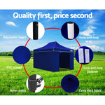 Instahut 3x4.5m Outdoor Gazebo - Blue
