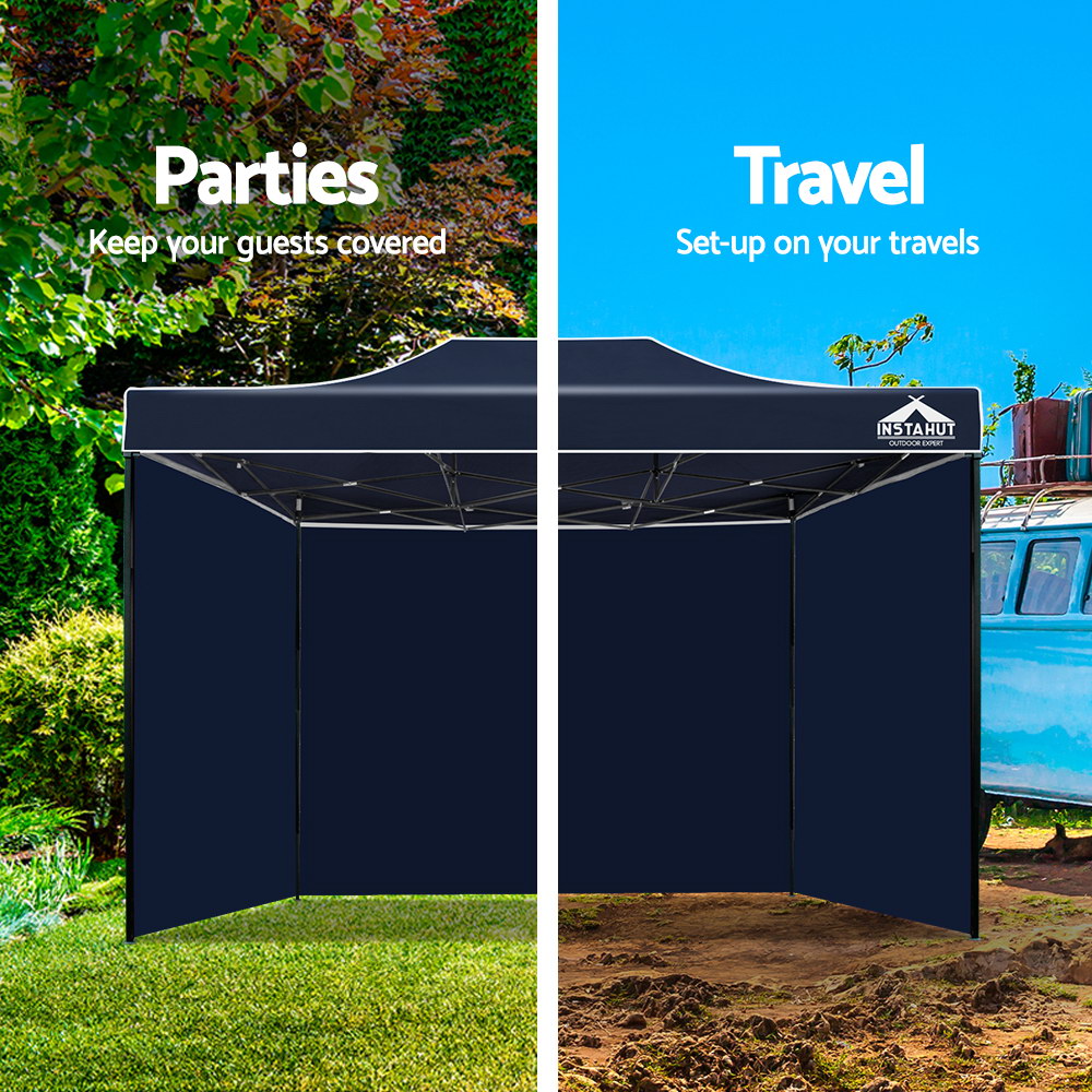 Instahut 3x4.5m Outdoor Gazebo - Navy