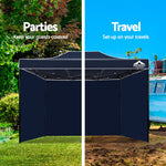 Instahut 3x4.5m Outdoor Gazebo - Navy