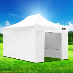 Instahut 3x4.5m Outdoor Gazebo - White