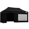 Instahut 3x6m Outdoor Gazebo - Black
