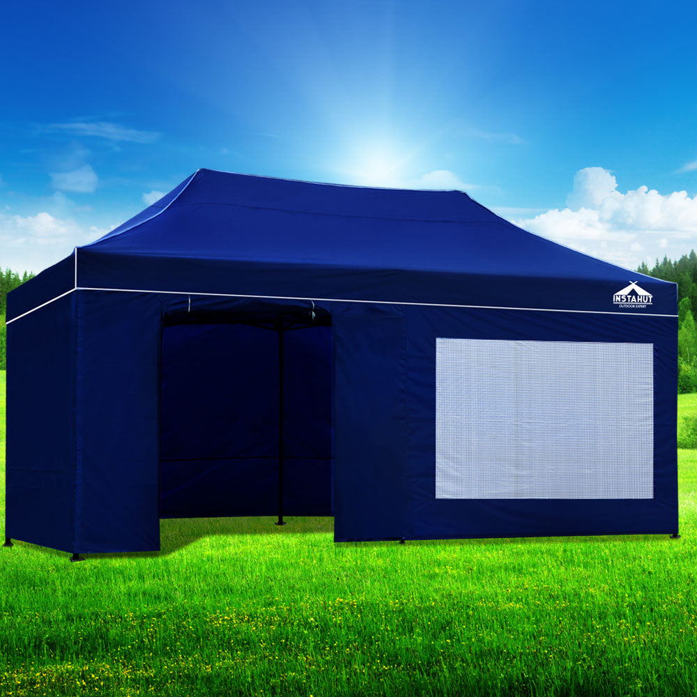 Instahut 3x6m Outdoor Gazebo - Blue