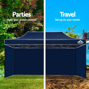 Instahut 3x6m Outdoor Gazebo - Navy