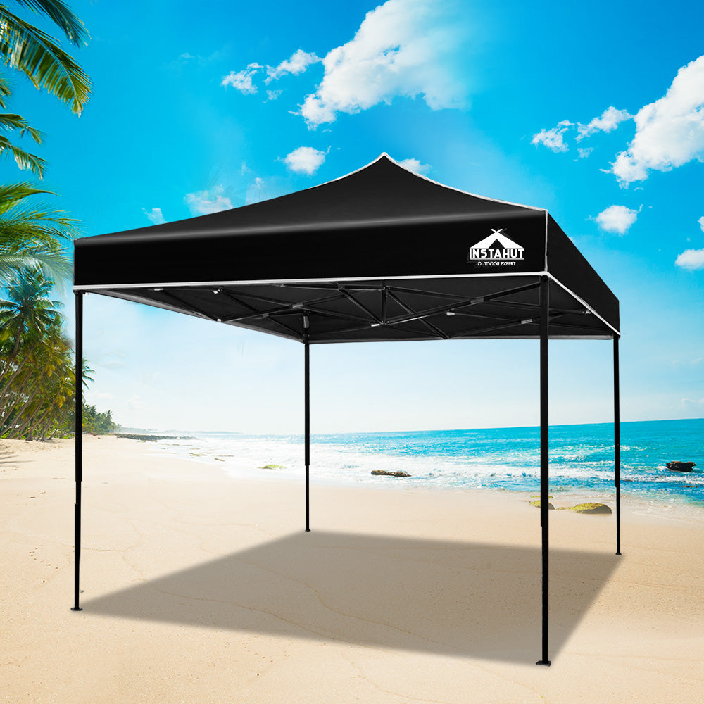 Instahut 3x3m Outdoor Gazebo - Black