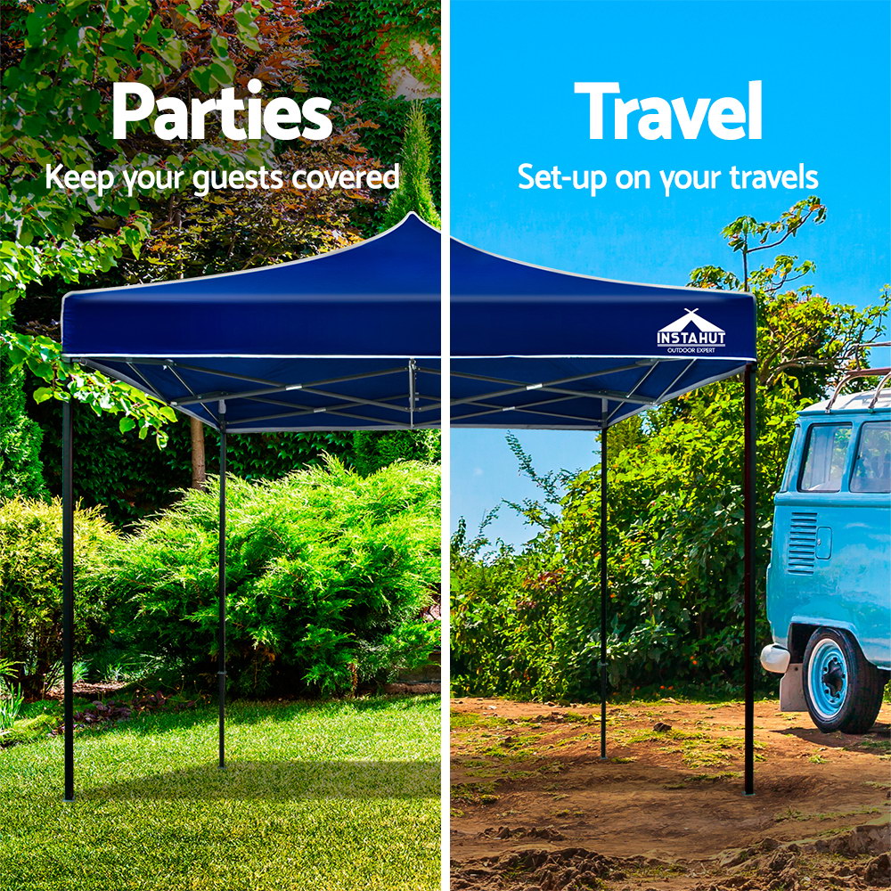 Instahut 3x3m Outdoor Gazebo - Blue
