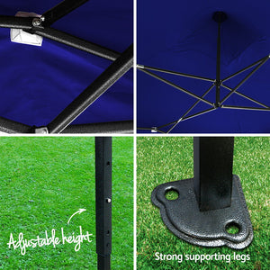 Instahut 3x3m Outdoor Gazebo - Blue