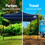 Instahut 3x3m Outdoor Gazebo - Navy