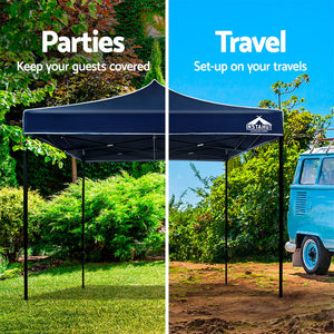 Instahut 3x3m Outdoor Gazebo - Navy
