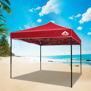Instahut 3x3m Outdoor Gazebo - Red