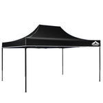 3m x 4.5m Pop-up Garden Outdoor Gazebo Black
