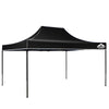 3m x 4.5m Pop-up Garden Outdoor Gazebo Black
