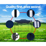 Instahut 3x4.5 Outdoor Gazebo - Navy