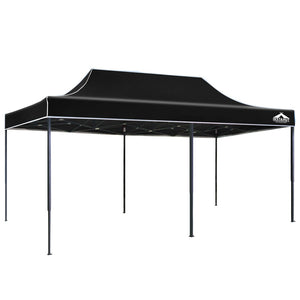 Instahut 3x6m Outdoor Gazebo - Black