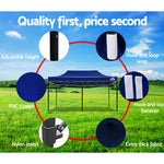 Instahut 3x6m Outdoor Gazebo - Blue